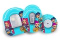 K Pop Hunters Patch for Freestyle Libre, Dexcom G6, Omnipod, & Medtronic CGMs, Waterproof Diabetes Stickers product logo