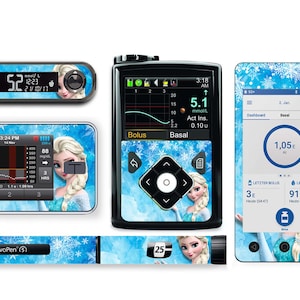 Adhesivo de Elsa para dispositivos para la diabetes