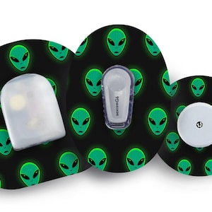 Alien Patch do Freestyle Libre, Dexcom G6, Omnipod i Medtronic CGM, wodoodporne naklejki na cukrzycę