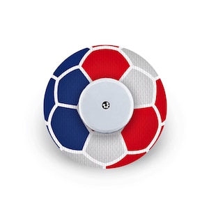 USA World Cup Patch for Freestyle Libre, Dexcom G6, Omnipod, & Medtronic CGMs, Waterproof Diabetes Stickers