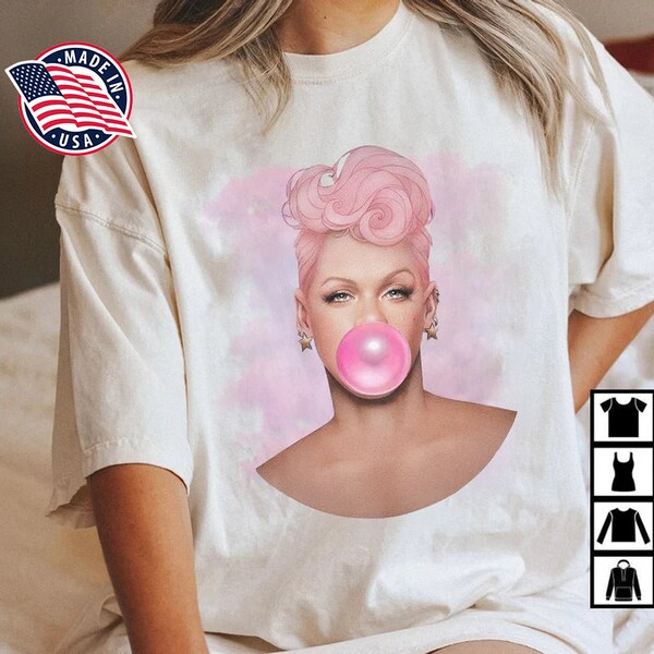 Pink 2023 Tour Shirt Etsy Canada