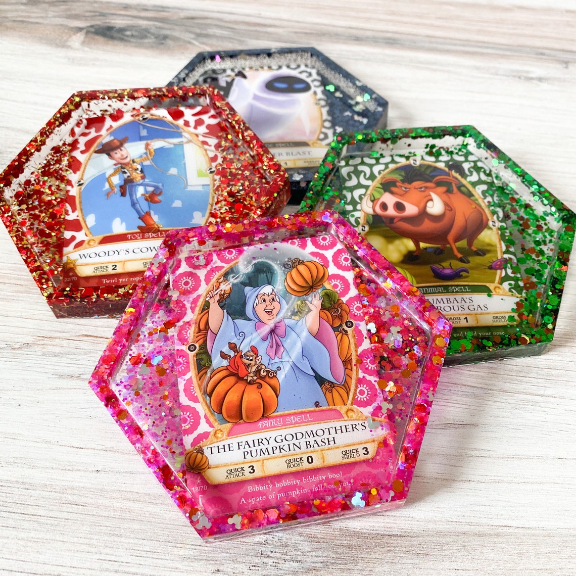 Disney Coaster Hechiceros del Reino Mágico Coaster Etsy España