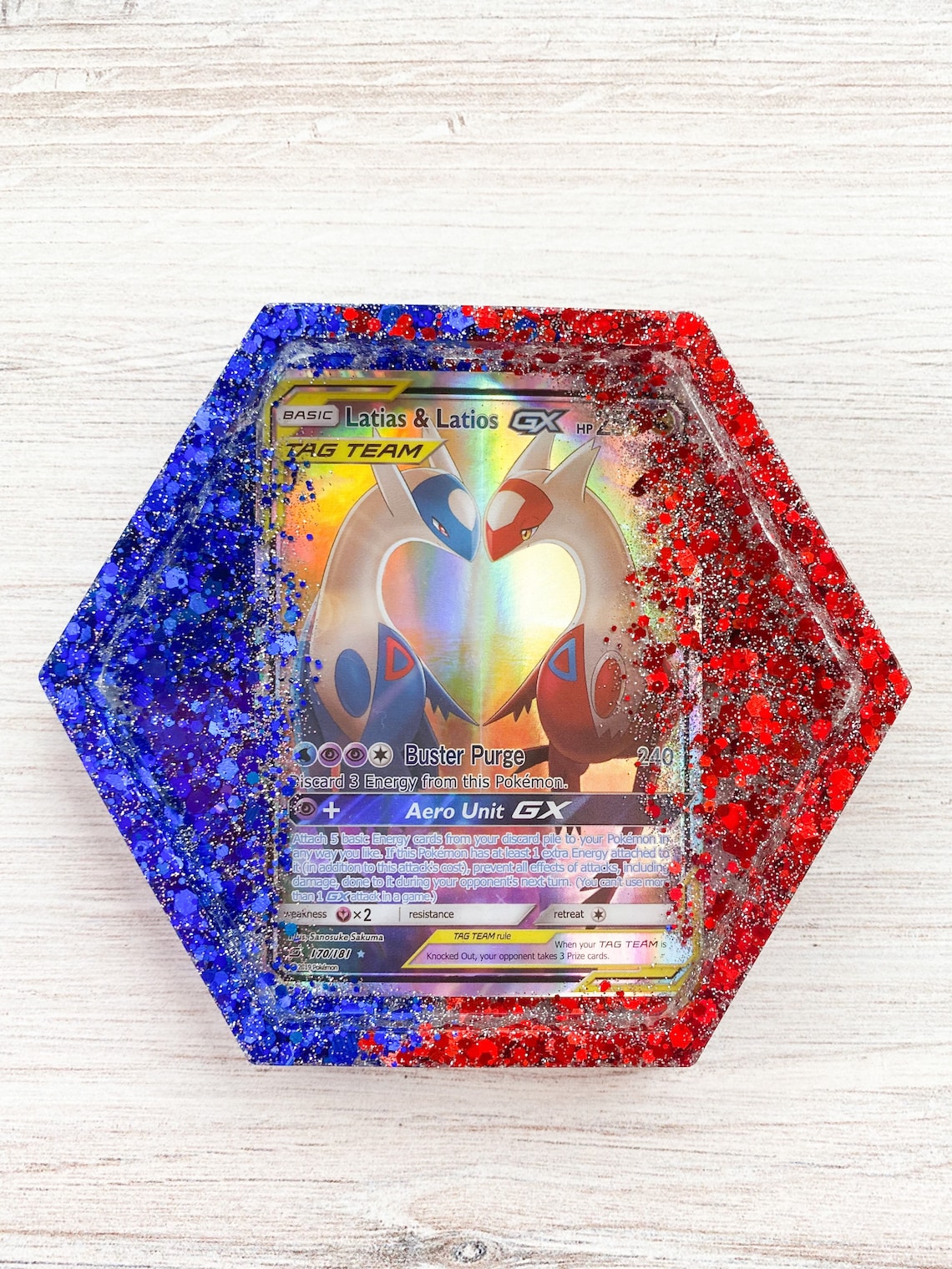 Pok mon Card Resin Coasters Chose Your Pokemon Tag Team Etsy UK