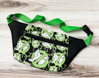 Ghostbusters Fanny Pack - Spooky Bum Bag Hip Pouch - Ghost Sling Bag - Horror Convention Accessories - Theme Park Bag - Paranormal - Dayna