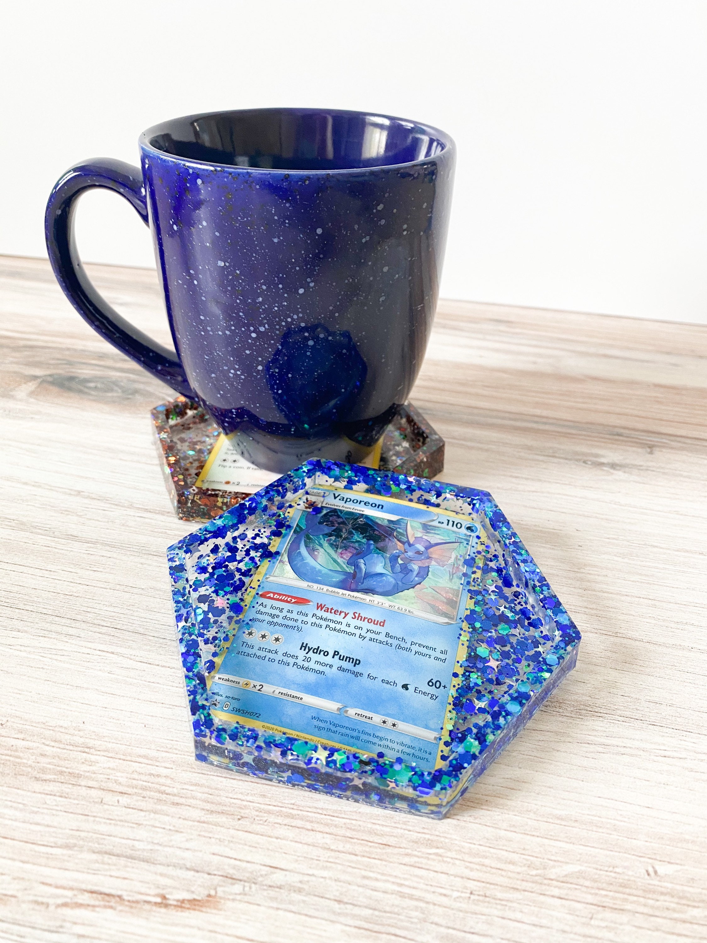 Pokemon Coaster Custom Pokemon Coasters Pick Your Pokemon Etsy