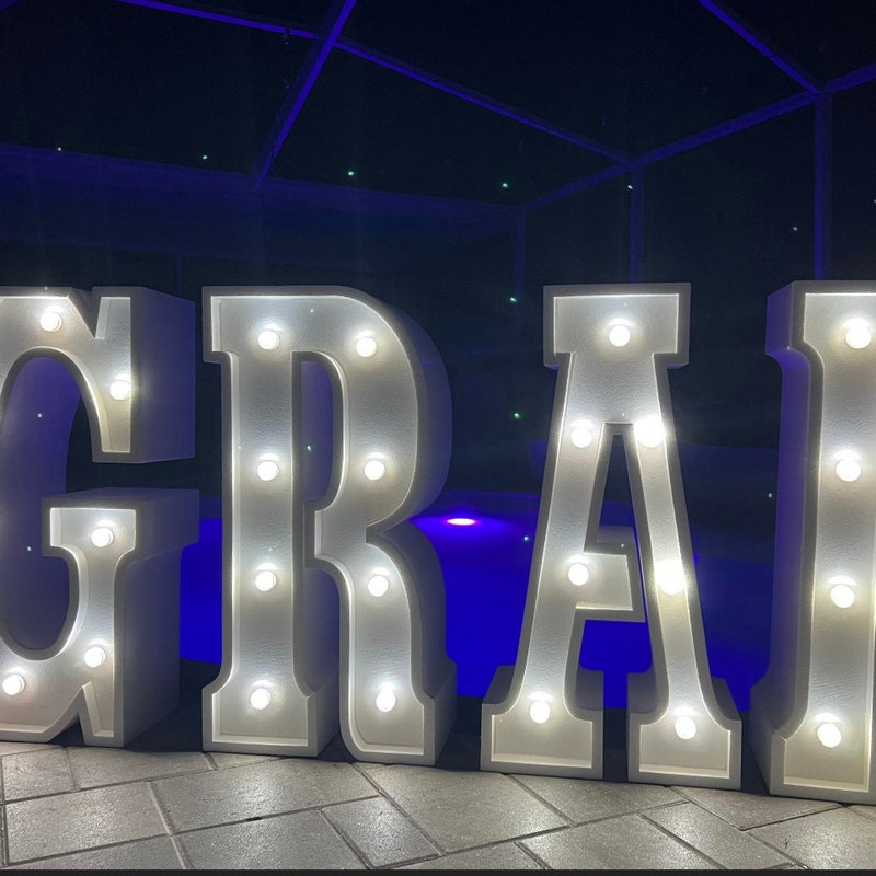 Graduation Marquee Letters Marquee Letters - Etsy