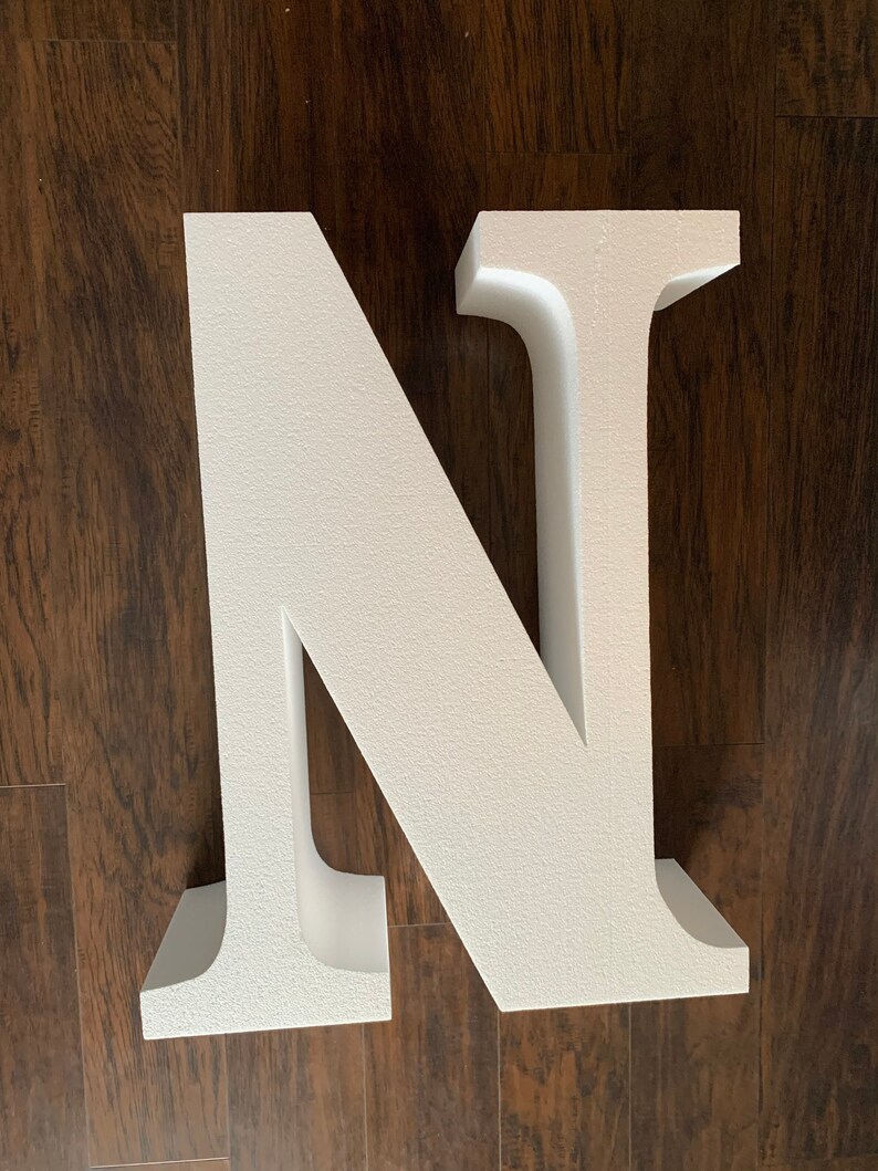 Foam Letters Etsy