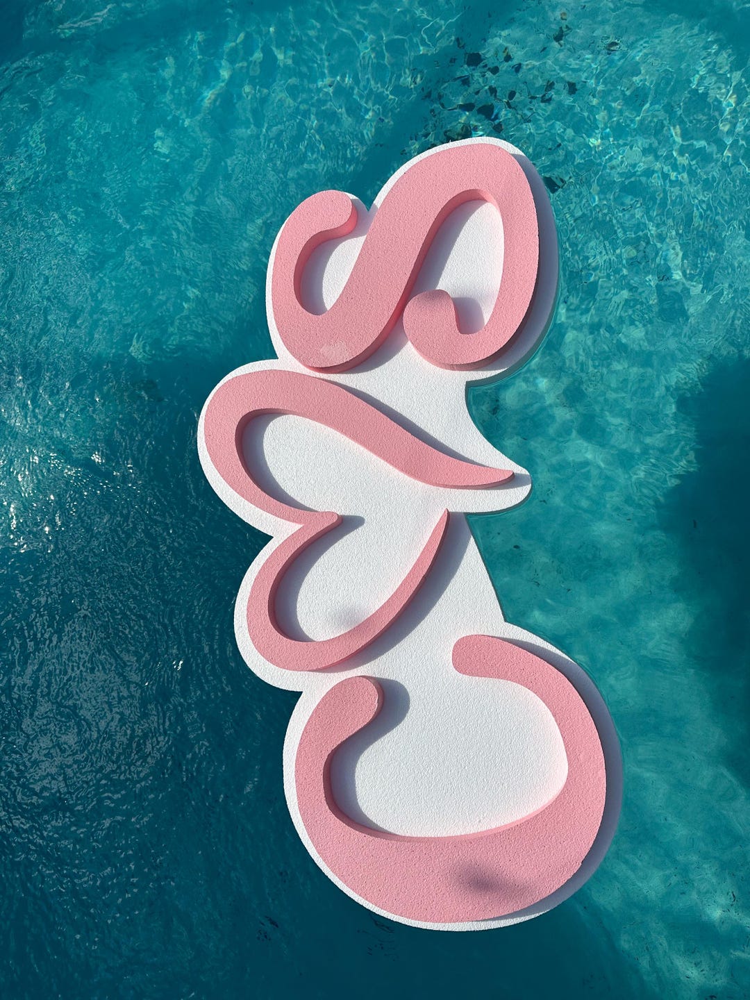 Floating Alphabet Pool Letters Pool Floating Letters | Custom Names | Engaments | Photo Shoots | Props ...
