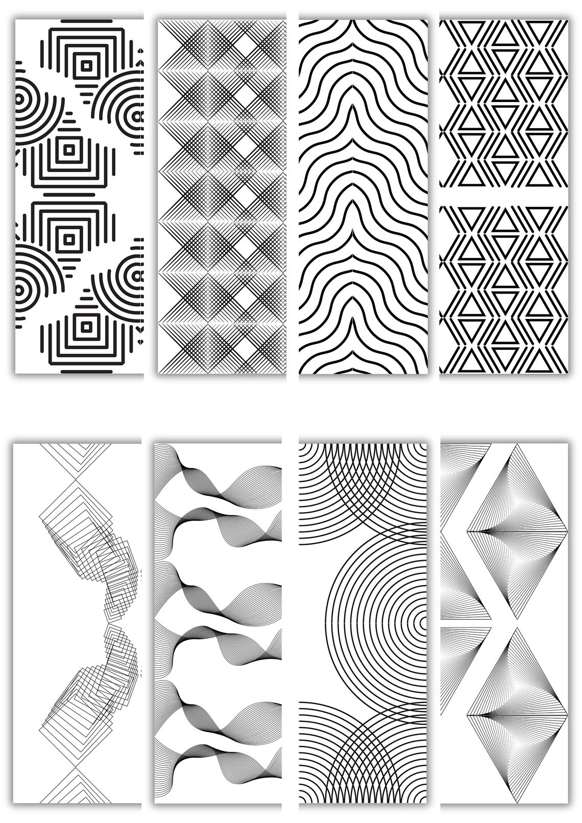 Geometry Patterns 2 - Etsy