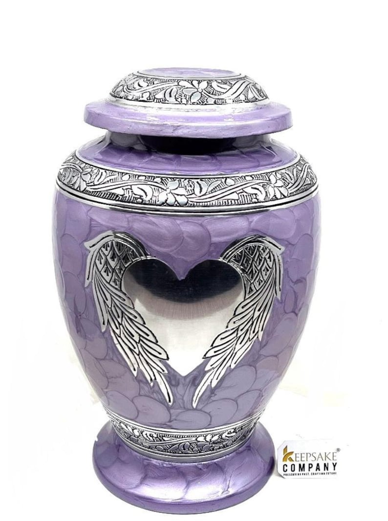 Purple Cremation Urns for Adult Ashes Urns for Human Ashes Etsy