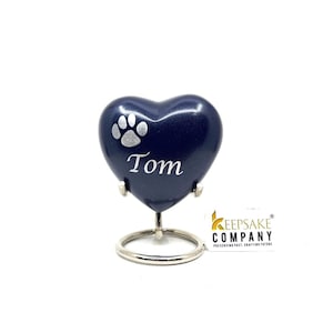 Blue Pet Urn - Pet Urns - Pet Urns for Dogs Ashes - Dog Urn - Dog Urns for Ashes  - Urns for Dogs - Urn for Dog Ashes - Cat Urn for Ashes