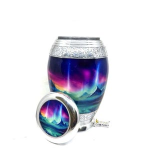 Aurora Borealis Cremation Urns for Human Ashes Northern Lights Cremation Urns for Adults Urn Urns for Humans & Burial Urns for Ashes
