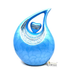 Crematie-urn - Gepersonaliseerde crematie-urn - Urn voor herdenking - Urn voor begrafenis - Urnen voor menselijke as - Unieke urn - Asurn - Urnen voor as