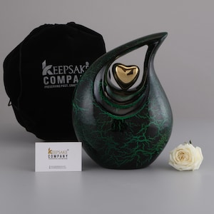 Teardrop Urn for Ashes Adult Male, Urn, Urns for Human Ashes, Cremation Urns for Adult Ashes, Ashes Keepsake, Decorative Urns, Cremation Urn