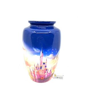 Dream Castle In The Sky Urn, Memorial Urn for Human Ashes, Decorative Keepsake Urn, Funeral Urn, Funeral Gifts for Male and Female