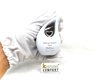 Small Urns for Human Ashes with Heart - Mini Urn for Human Ashes - Ashes Urn - Keepsake Urns for Human Ashes - Mini Urn - Urn