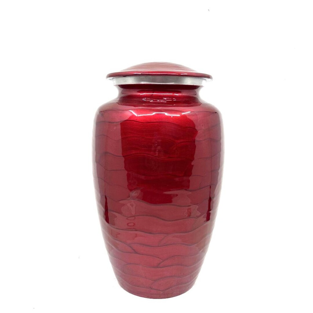 Red Cremation Urns for Adult Ashes Urns for Human Ashes Urns for Ashes