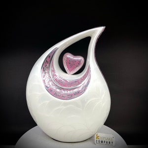 Crematie-urn - Gepersonaliseerde crematie-urn - Urn voor herdenking - Urn voor begrafenis - Urnen voor menselijke as - Unieke urn - Asurn - Urnen voor as