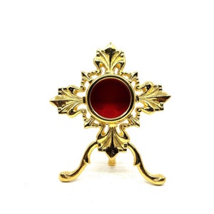 Keepsake Company&#39;s Brass Relequary in 24 Carat Gold Plating