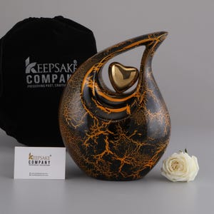 Teardrop Urn for Ashes Adult Male, Urn, Urns for Human Ashes, Cremation Urns for Adult Ashes, Ashes Keepsake, Decorative Urns, Cremation Urn
