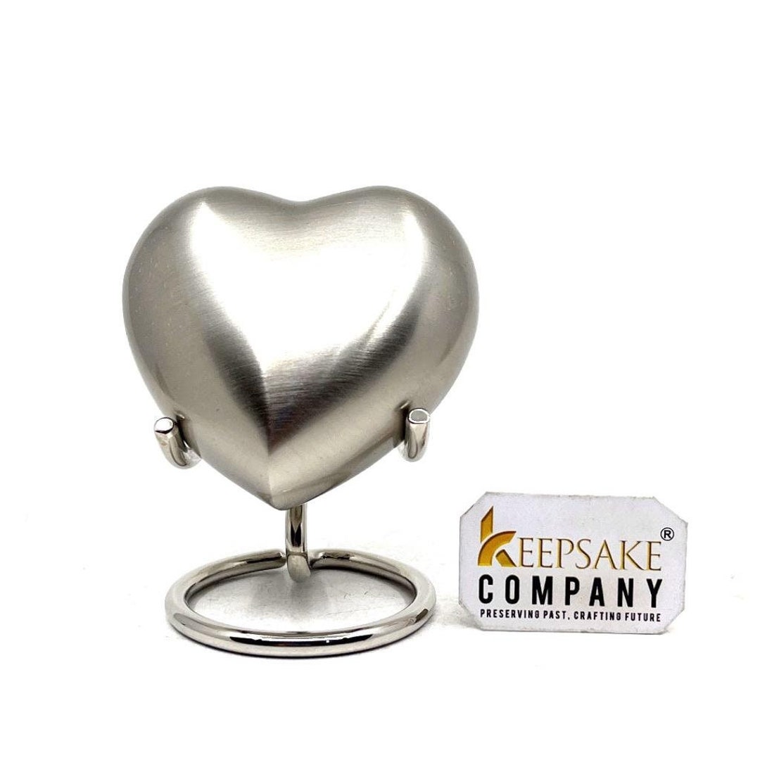 Silver Small Urns for Human Ashes Mini Urns for Human Ashes Urns Urn