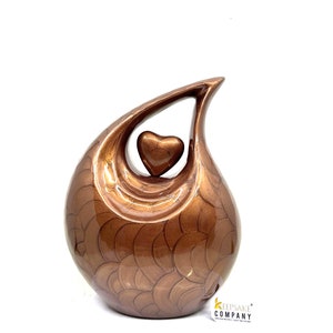 Crematie-urn - Gepersonaliseerde crematie-urn - Urn voor herdenking - Urn voor begrafenis - Urnen voor menselijke as - Unieke urn - Asurn - Urnen voor as