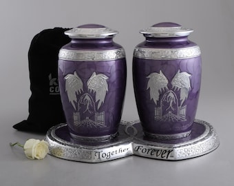 Companion Urns for Ashes - Urns for Human Ashes - Urn - Funeral Urn - Cremation Urns - Ashes Keepsake - Decorative Urns -Keepsake  Urn