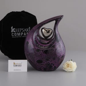 Teardrop Urn for Ashes Adult Male, Urn, Urns for Human Ashes, Cremation Urns for Adult Ashes, Ashes Keepsake, Decorative Urns, Cremation Urn