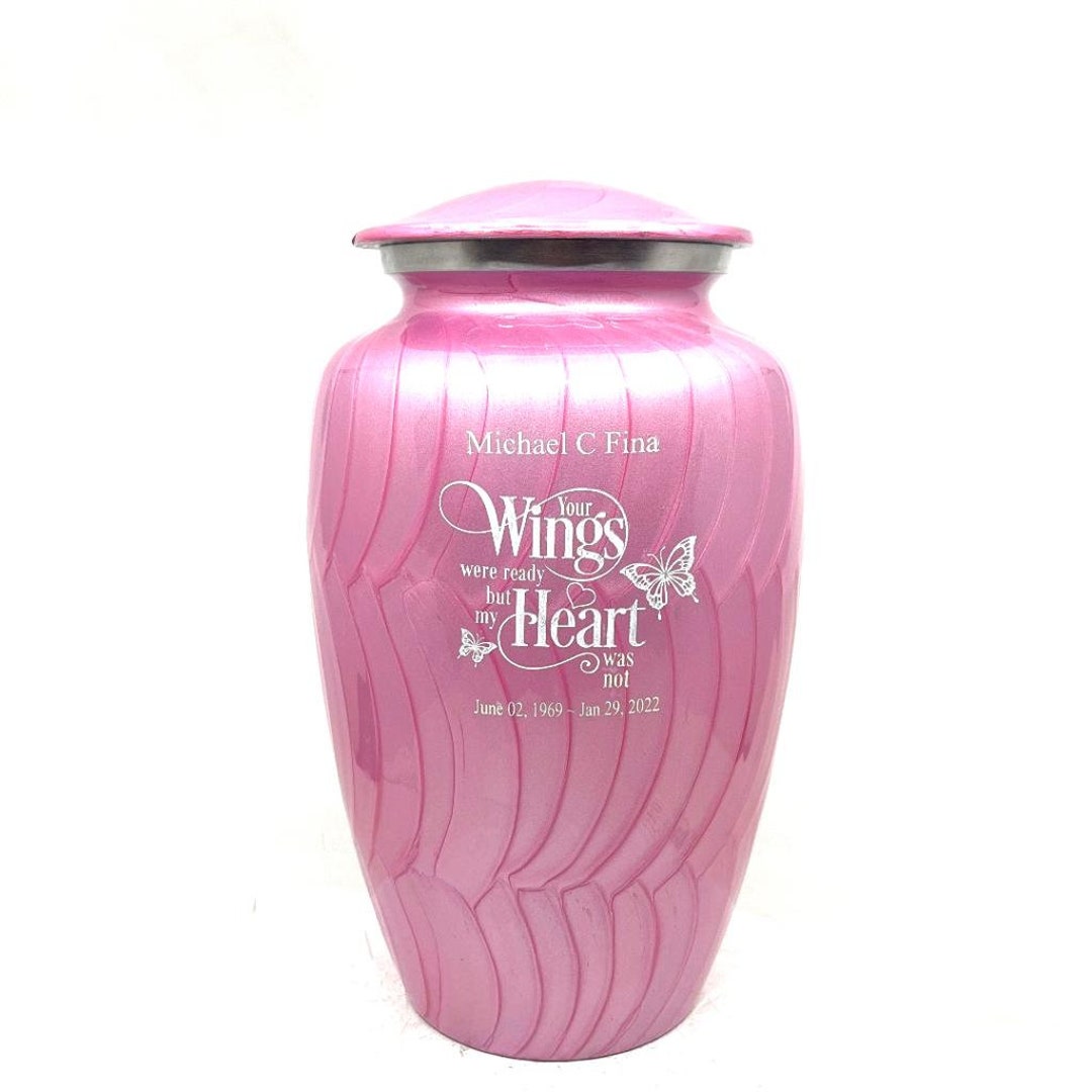Pink Cremation Urns for Adult Ashes Urns for Human Ashes Urns for Ashes Adult Male Urn