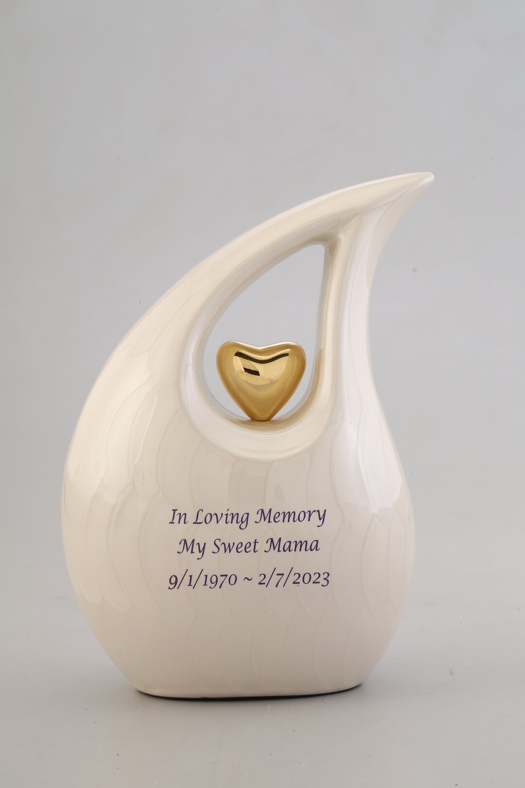 Teardrop Urns for Ashes Adult Male, Urn, Urns for Human Ashes