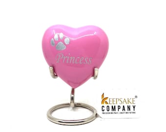 Pink Pet Urn - Pet Urns - Pet Urns for Dogs Ashes - Dog Urn - Dog Urns for Ashes  - Urns for Dogs - Urn for Dog Ashes - Cat Urn for Ashes