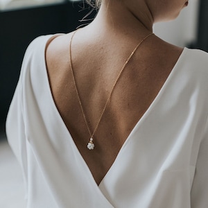 GARETH - Back necklace - Wedding