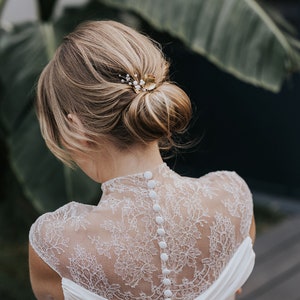 GIVERNY Hair splice Wedding image 2