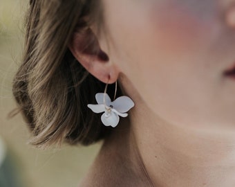 HANNAH - Hoop earrings - Wedding