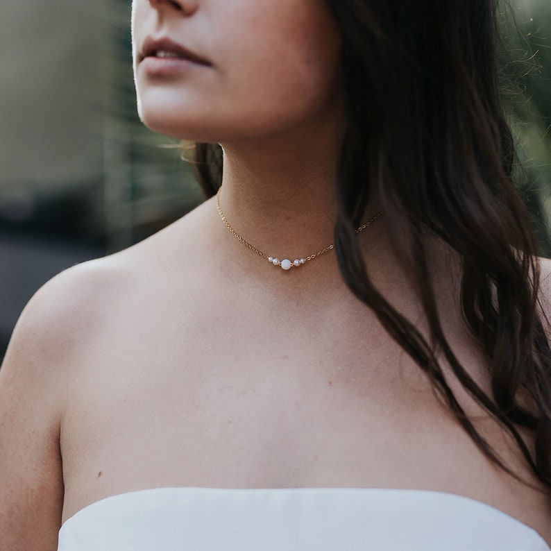 GERVAIS Choker necklace Wedding image 3