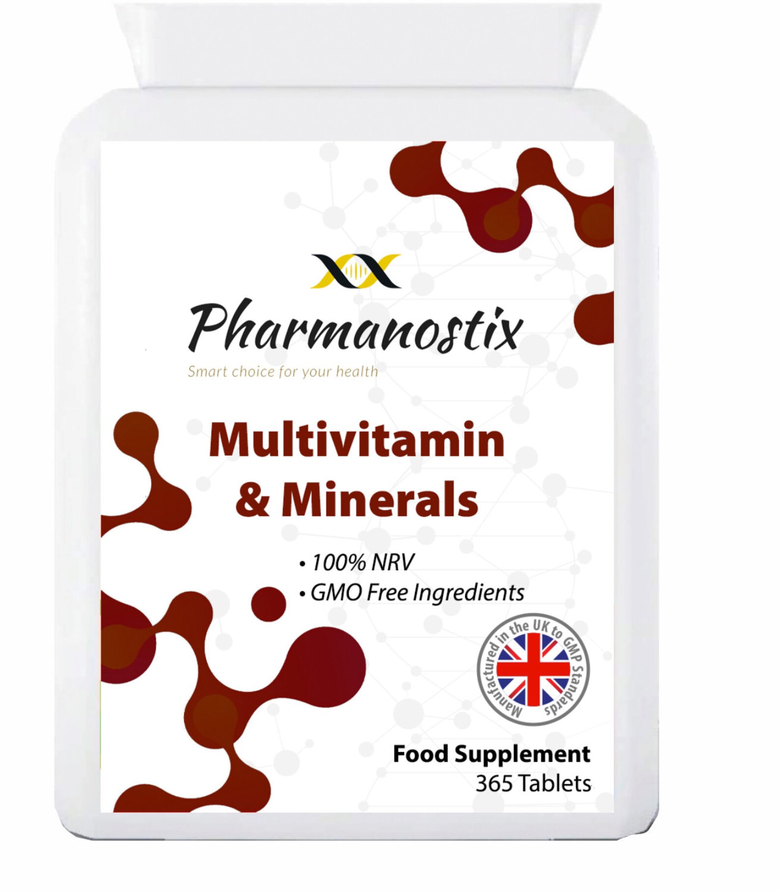 Multivitamins and Minerals Plus Iron Supplement 60 180 365 Etsy