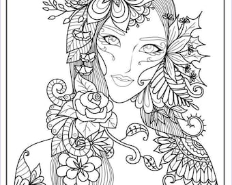 FAIRY COLORING BOOK