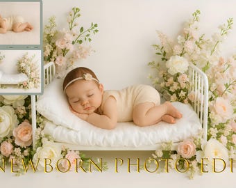 Newborn photo editing, Face swap, Photo Editing, combine photo, Baby Photoshop service, Enhance Image, newborn photo retouching