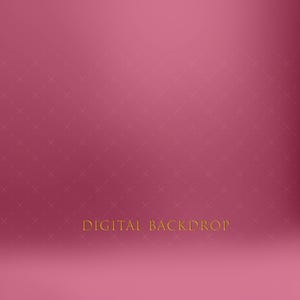 May include: A digital backdrop in a deep pink hue, featuring a subtle diamond pattern across the surface. The words "DIGITAL BACKDROP" are displayed in gold lettering at the bottom, suggesting a product for photography or digital design.