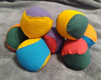 5 3/8 oz BiChroma Juggling Balls {1 Ball} 2 Colors