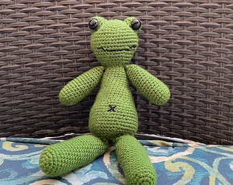 Pattern - Amigurumi Crochet Frog (PDF)