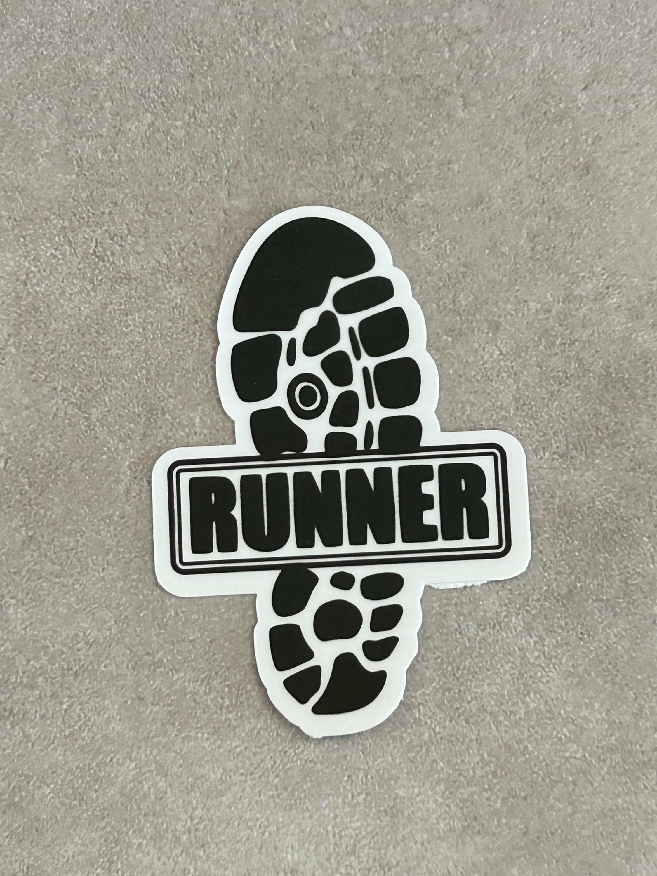 Runners Kit Sticker Runner Shoe Imprint Sticker, Waterproof Sticker, Running Sticker, Gift ...
