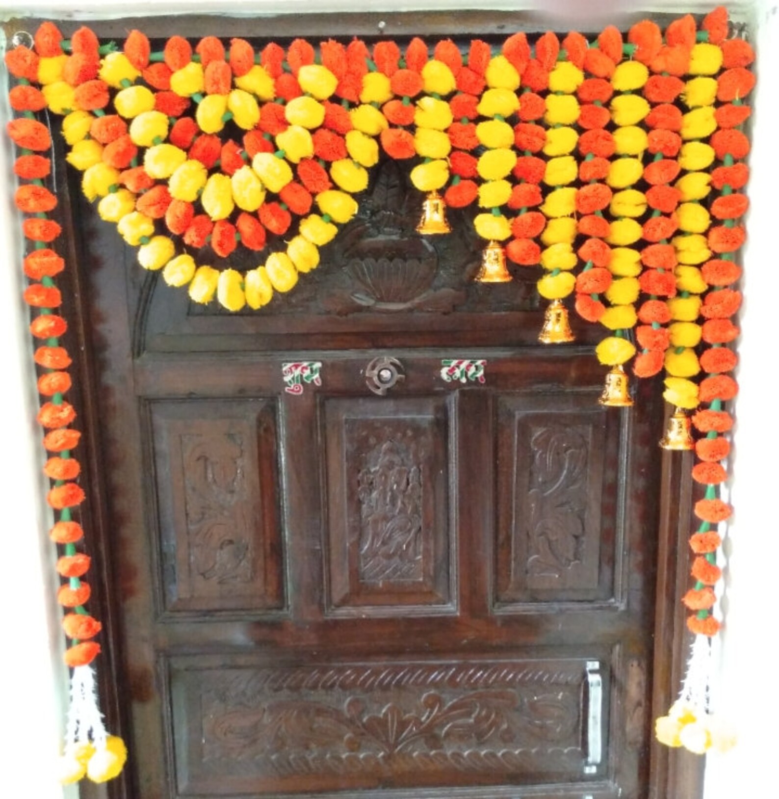 Handmade Artificial Flower Toran Etsy