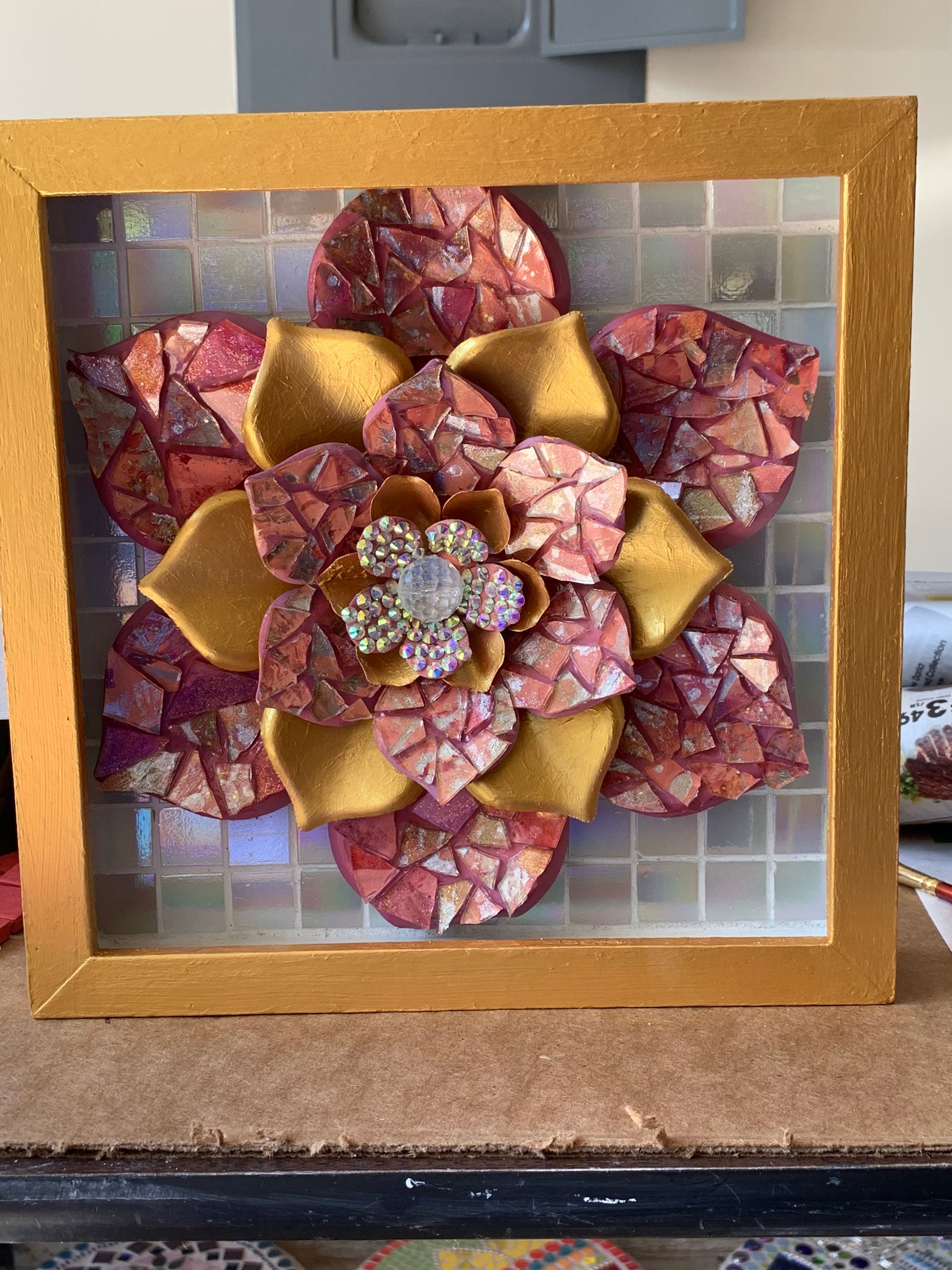 Mosaic Wall Hanging Etsy