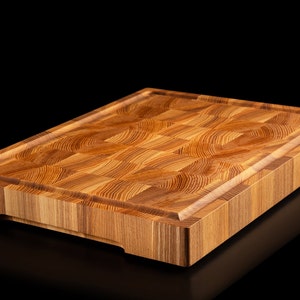 LARGE DIMENSIONS professional chef's woven solid wood cutting board Design Cutting Board Natural Wood EndGrain Ash