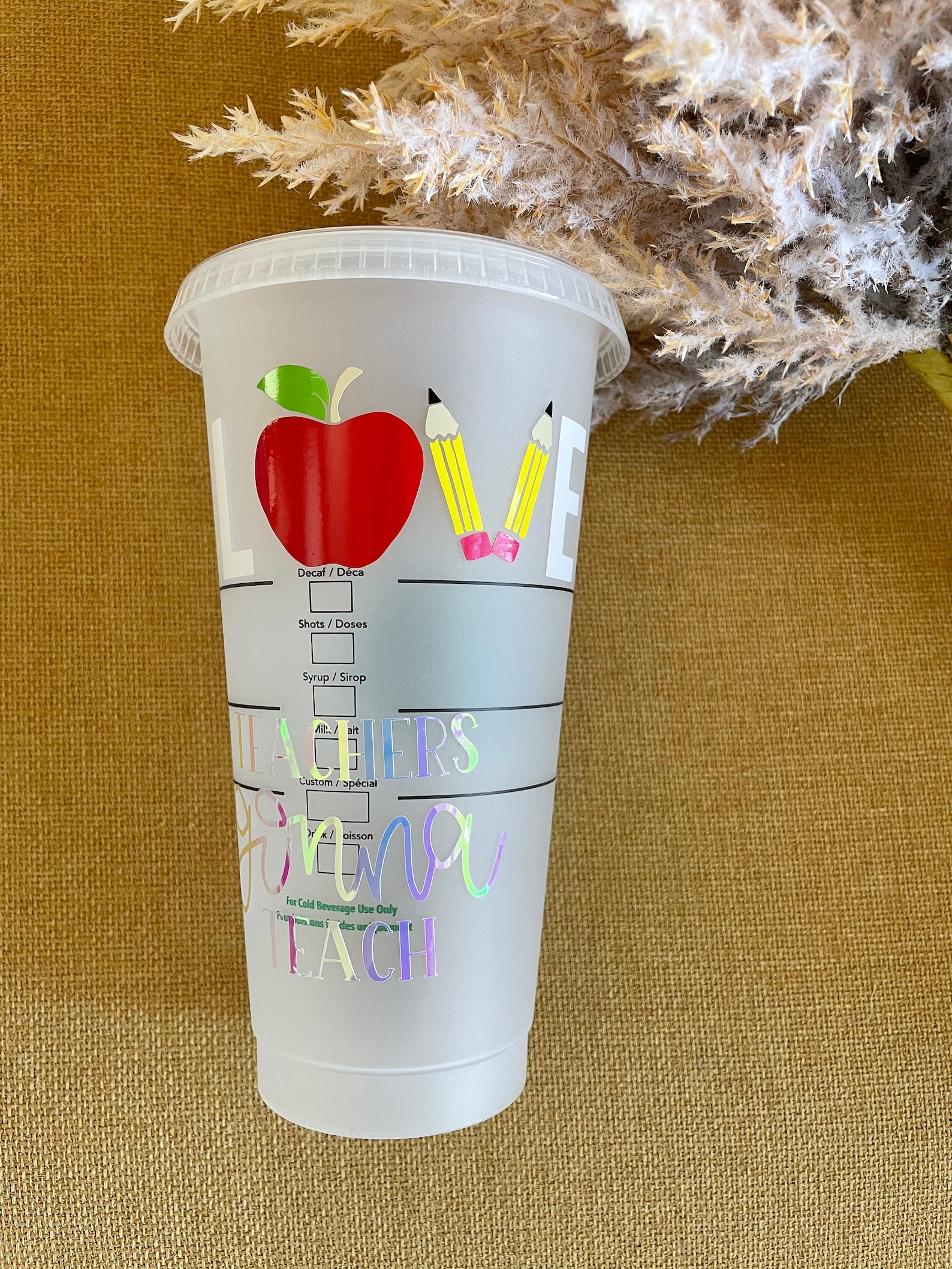 Teacher Cup Design. Colder cup