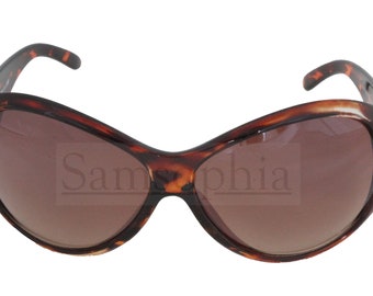 Womens High Quality Oversized Butterfly Sunglasses With 