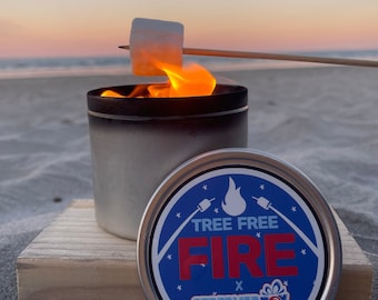 Beach Campfire - Portable Campfire by Tree Free Fire / Free Shipping!