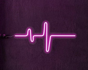 Pulse Neon Leuchtreklame: Benutzerdefinierte LED Neon Schlafzimmer Dekor