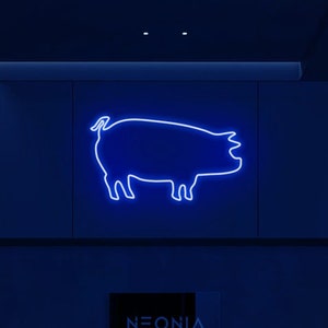 Insegna al neon BBQ pork - Insegna a LED steak, Insegna al neon ristorante, Luce al neon